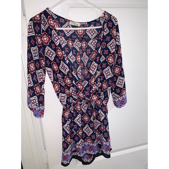 Patterned romper - Picture 1 of 5